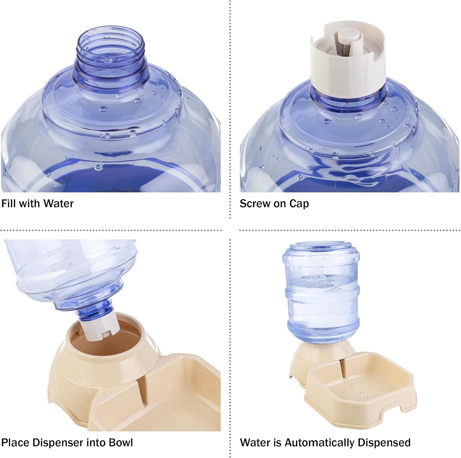 automatic-cat-feeder-and-water-dispenser-2-pack-3-8l-1g-dog-food-and-water-bowl-gravity-automatic-water-dispenser-for-dogs-and-cats-by-petmaker