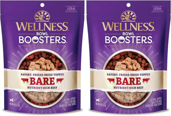 Wellness Bowl Boosters Digestive Health Dog Food Topper with Freeze Dried Pieces for Small, Medium, and Large Breeds, Sensitive Stomach, Grain Free, Natural, Chicken Recipe, 4 Oz Bag19
