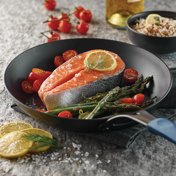 Carbon Steel 12-Inch Large Frying Pan with Silicone Grip | Naturally Non Stick Skillet, Oven Safe3