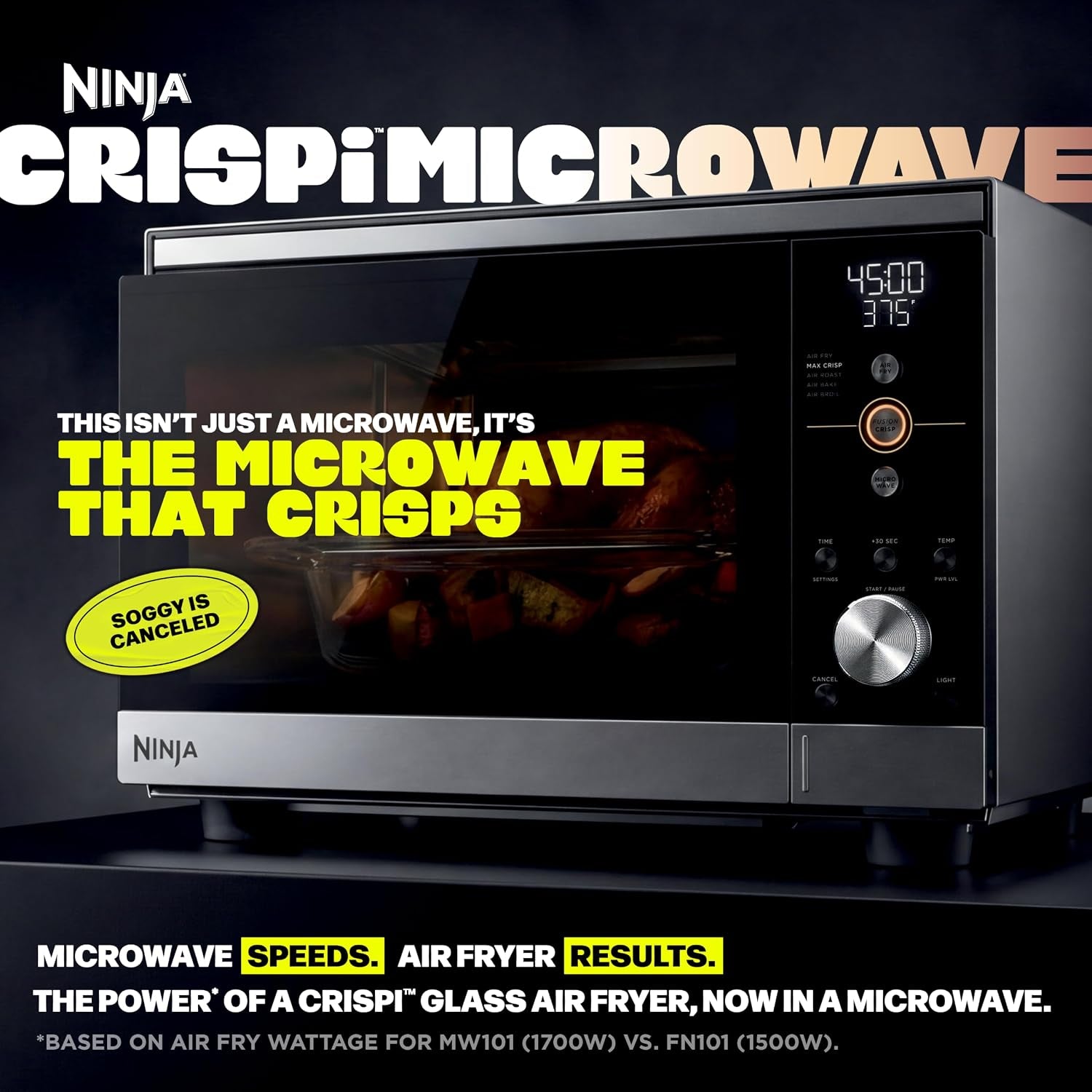 ninja®-crispi™-microwave-air-fryer-with-fusioncrisp-silver-mw101-replaces-a-countertop-microwave-and-air-fryer-with-14-functions-fast-1000w-microwave-and-powerful-1700w-ninja®-air-fryer