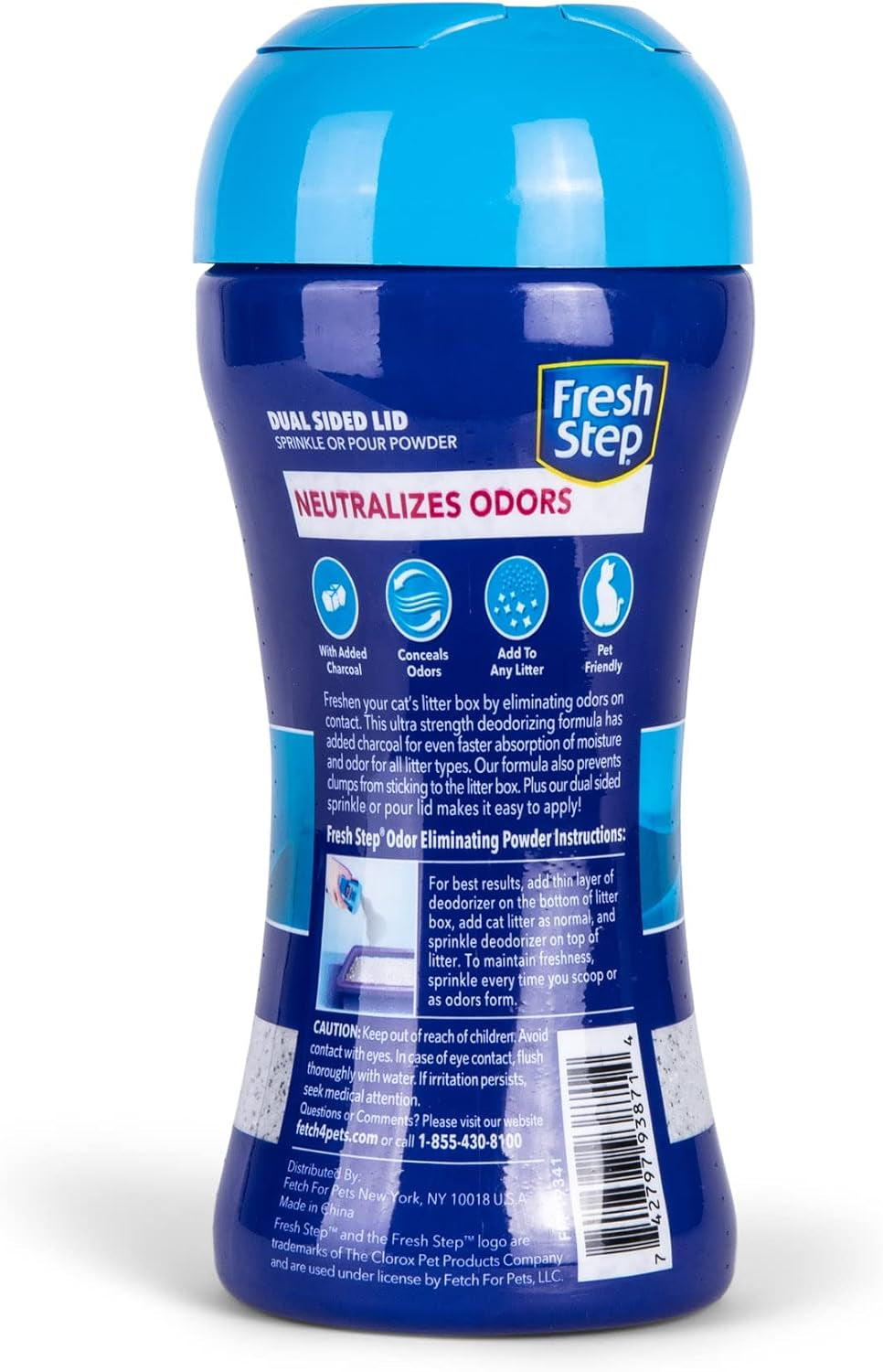 fresh-step-odor-eliminator-powder-unscented-charcoal-formula-15-ounces-sifting-pour-cap-for-litter-boxes