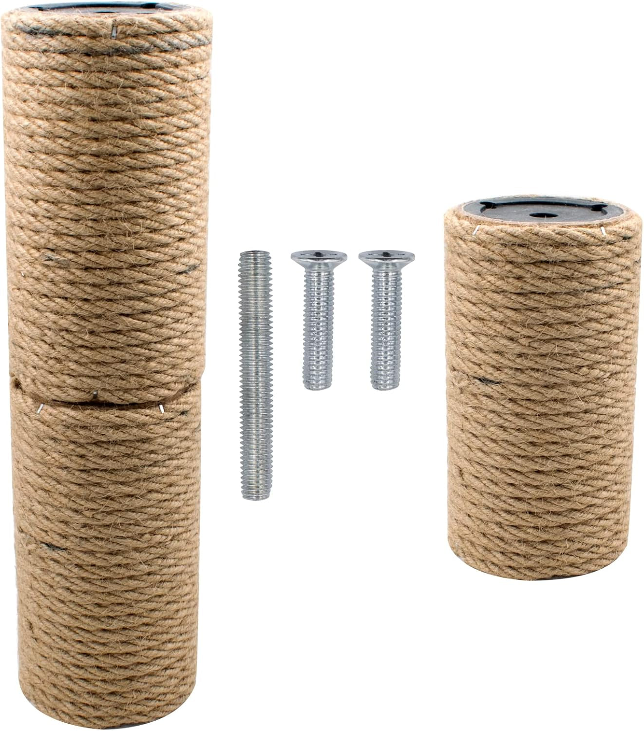 2-pack-cat-scratching-posts-jute-rope-replacement-scratcher-refill-post-for-cats-cube-tower-kittens-scratch-pole-perch-interactive-toys-carpeted-furniture-accessories-deterrent-tree-4-92-m8-screws