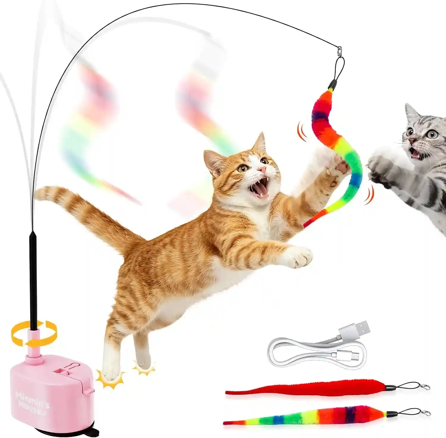 interactive-cat-toys-for-indoor-cats-360-flying-automatic-cat-toy-blue-rechargeable-strong-suction-base-self-play-handheld-electric-spin-game-enrichment-toy-long-kitty-wand-for-bored-cats