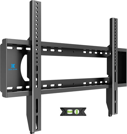 85 86 98 100 Inch Heavy Duty TV Wall Mount for 55-120 Inch Large Tvs up to 220 LBS & 900X600Mm Vesa, Ultra Slim Fixed TV Mount, Low-Profile TVS Bracket, 16" 24" 32" Wood Stud, Fit Most 65+ 75+ 120 Tvs1