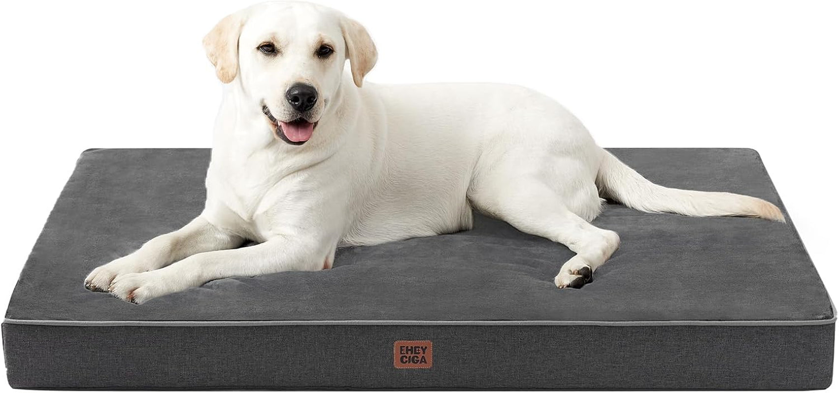 eheyciga-medium-memory-foam-dog-crate-bed-washable-30x20inch-grey-high-density-egg-crate-foam-waterproof-liner-removable-easy-clean-cover-non-slip-bottom-fits-crate-floor-and-sofa