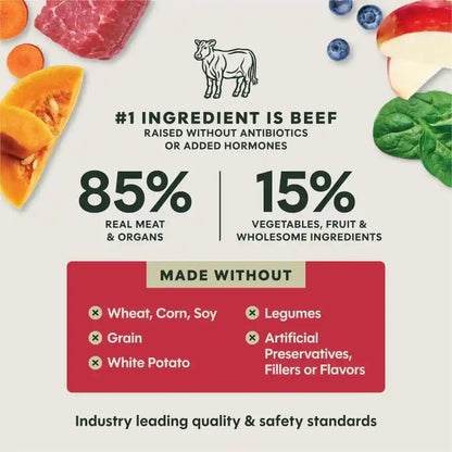 Instinct Freeze-Dried Meals, Freshdried Bites, Natural Dog Food, Grain-Free - Grass-Fed Beef, 25 Oz. Bag5