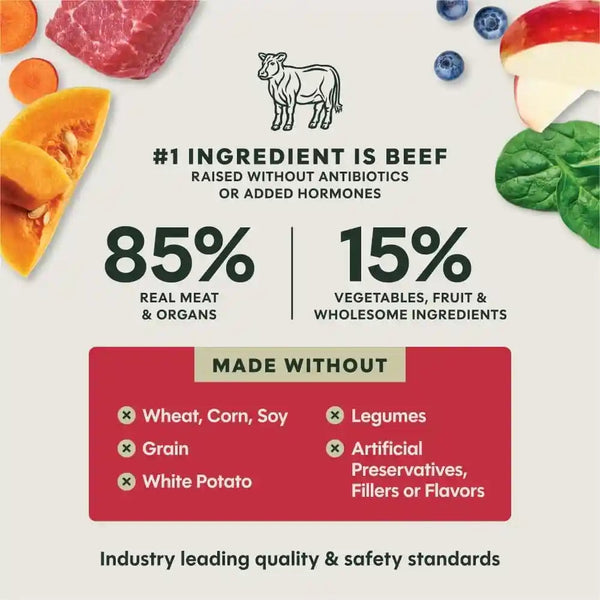 Instinct Freeze-Dried Meals, Freshdried Bites, Natural Dog Food, Grain-Free - Grass-Fed Beef, 25 Oz. Bag5