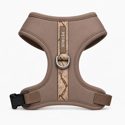 Premium No-Pull Dog Harness Soft Neoprene & Breathable Mesh Vest with Front & Back Clip D-Rings Adjustable Lightweight Walking Harness for Puppies, Small & Medium Dogs (Bronze Brown Gold, M)13