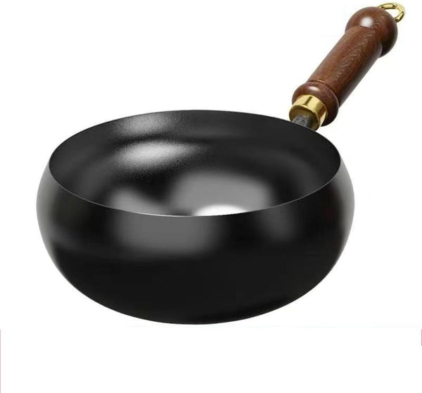 Iron Wok Deep Frying Stir Fry Pan Cookware for Kitchen1