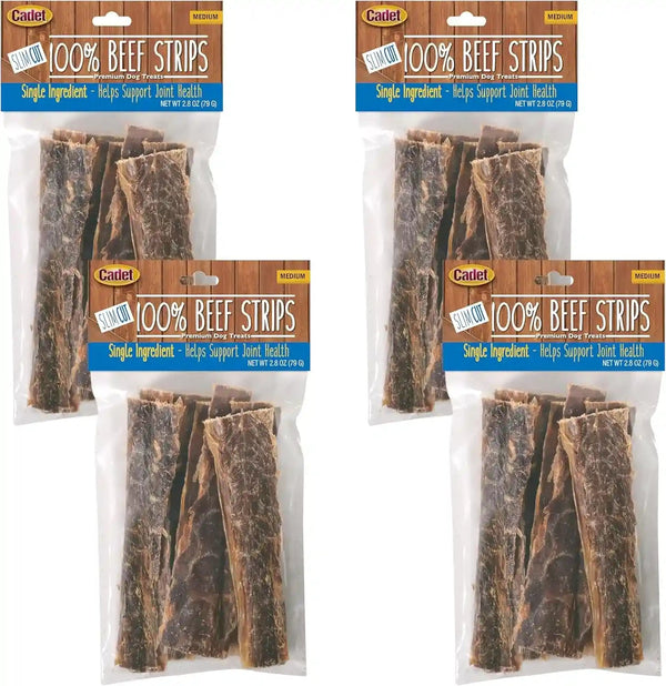 Cadet 100% Real Beef Strips Dog Treats, 8 Oz | Single Ingredient Beef Esophagus Dog Jerky, Healthy High Protein Dog Bones, Rawhide Alternative, for Small & Large Dogs9
