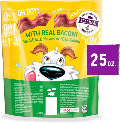 Purina Beggin' with Real Meat Dog Treats, Fun Size Original with Bacon Flavor - 25 Oz. Pouch9
