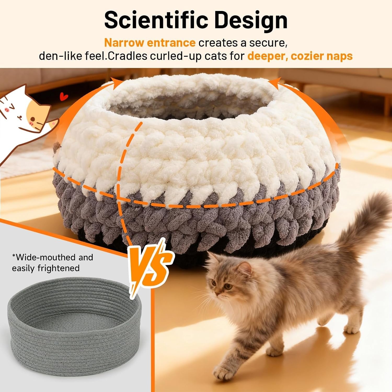 handwoven-soft-cat-cave-bed-indoor-cat-beds-with-washable-round-nest-kitten-house-cat-furniture-white-gray