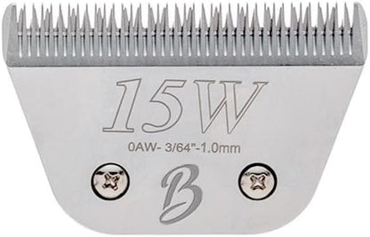 Detachable a Series Wide 30 Blades for Dog Grooming Cuts Length 1/50" - 0.5Mm Japanese Carbonized Steel Wide Grooming Blades Compatible A5 Series Wide Clippers for Dogs(30W)11
