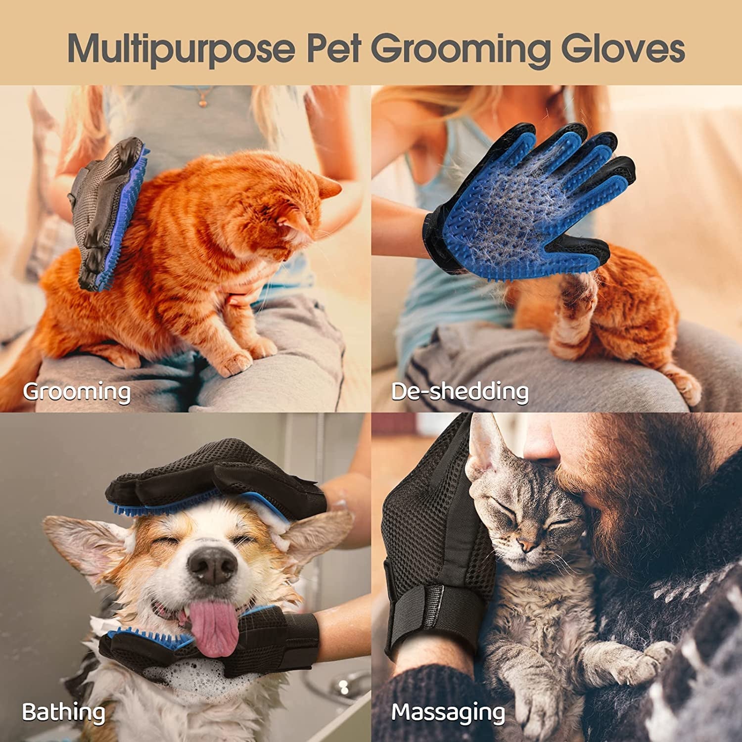 pet-hair-removal-glove-with-255-silicone-tips-for-dogs-cats-1-pair-blue-2-in-1-deshedding-massage-mitt-5-finger-flexible-design-for-bathing-grooming-safe-for-long-short-curly-hair-pets