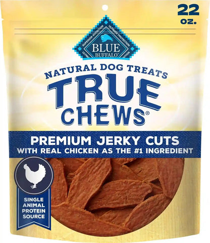 Blue Buffalo True Chews Premium Jerky Cuts Dog Treats with Natural Ingredients Chicken16