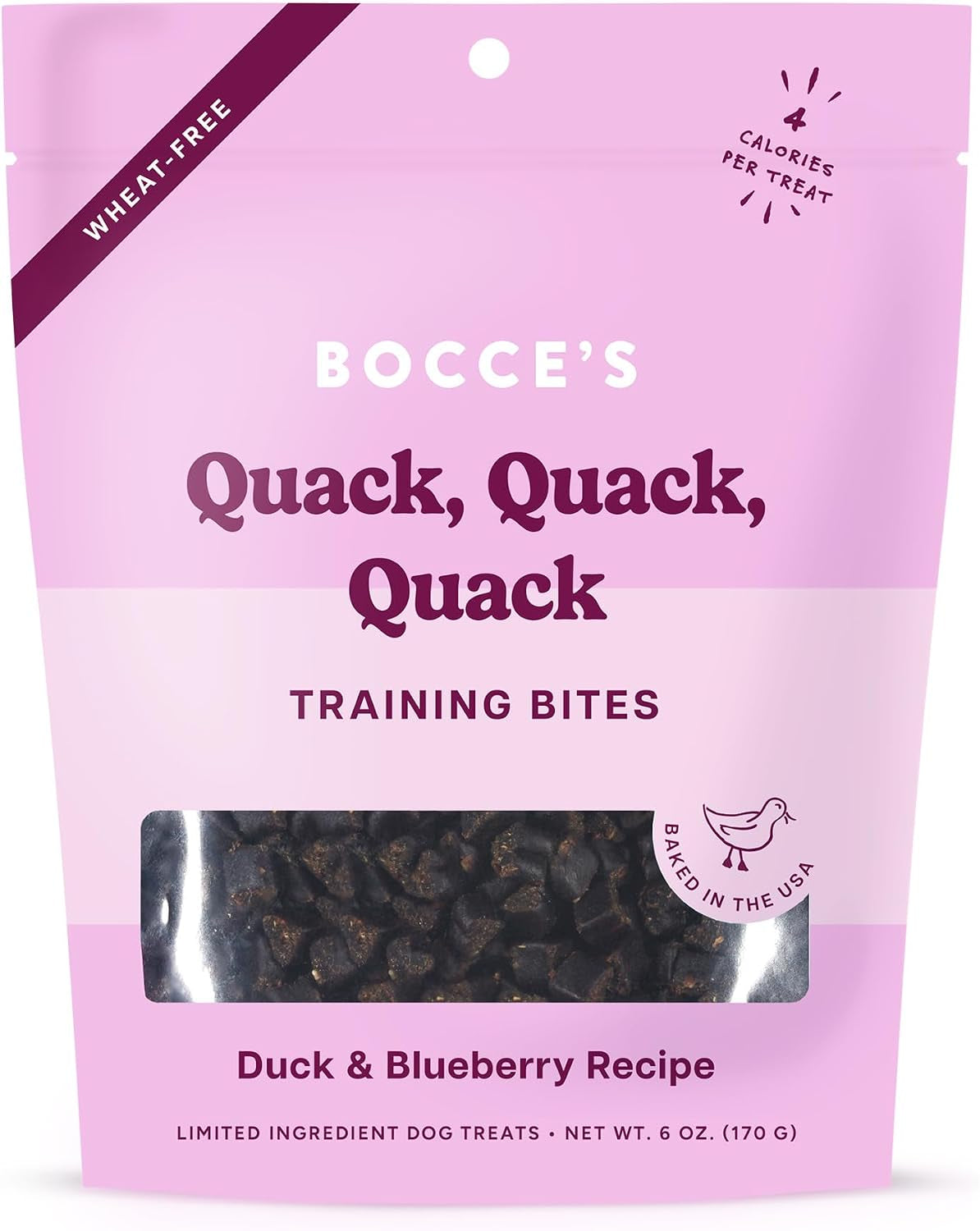 bocces-bakery-quack-quack-quack-dog-training-treats-duck-blueberry-6oz