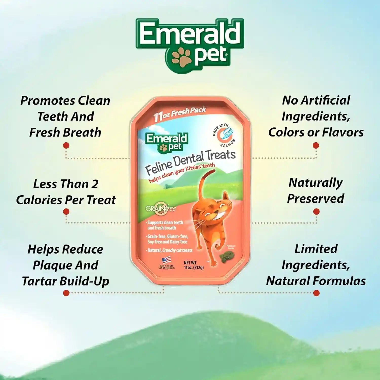 emerald-pet-grain-free-cat-dental-treats-with-salmon-crunchy-natural-dental-treats-for-cats-to-clean-teeth-freshen-breath-and-reduce-plaque-tartar-11-oz-tub
