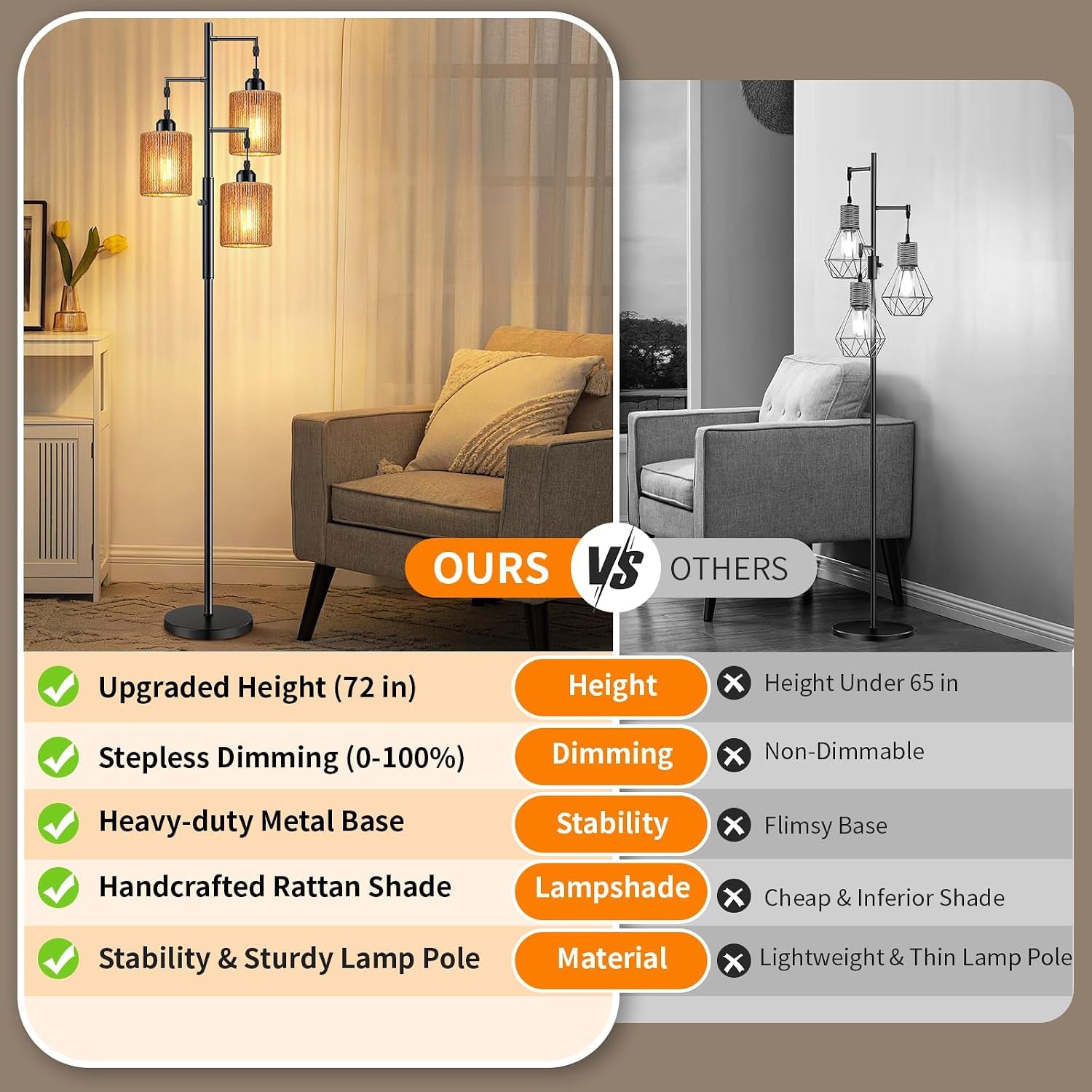 72-boho-rattan-tree-floor-lamp-tall-dimmable-industrial-standing-lamp-corner-decor-accent-lighting-for-living-room-bedroom-dining-room-nursery-cafe-3-x-800lm-bulbs-included-black