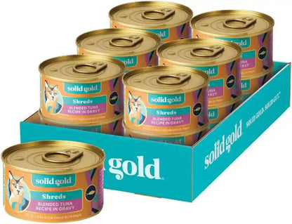 Solid Gold Wet Cat Food Pate for Indoor Cats - Healthy Canned Cat Food Pate W/Real Chicken, Omega Fatty Acids, Vitamins & Minerals - Grain Free & Gluten Free Can Meals for Cats & Kittens - 24Ct/3Oz11