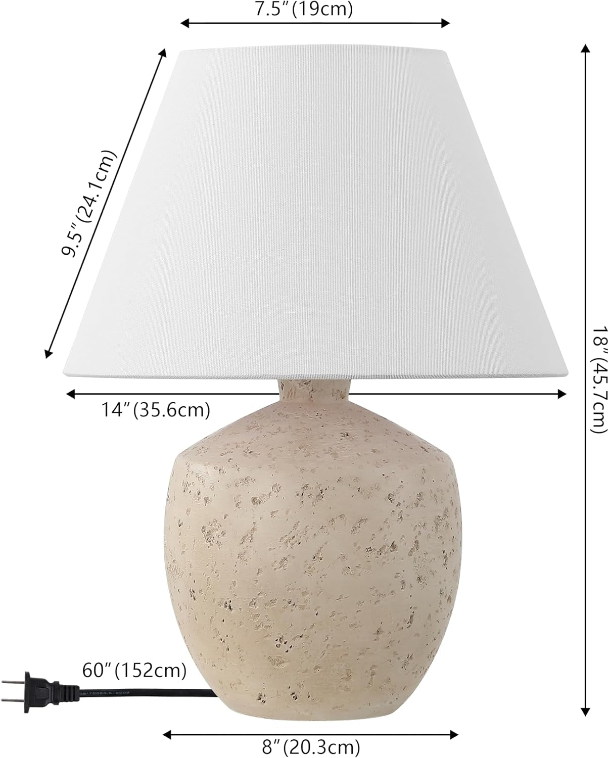 myron-18-concrete-effect-table-lamp-cream-set-of-2-minimalist-scandinavian-design-resin-and-gold-metal-base-white-linen-shade-led-bulbs-included-modern-bedside-light