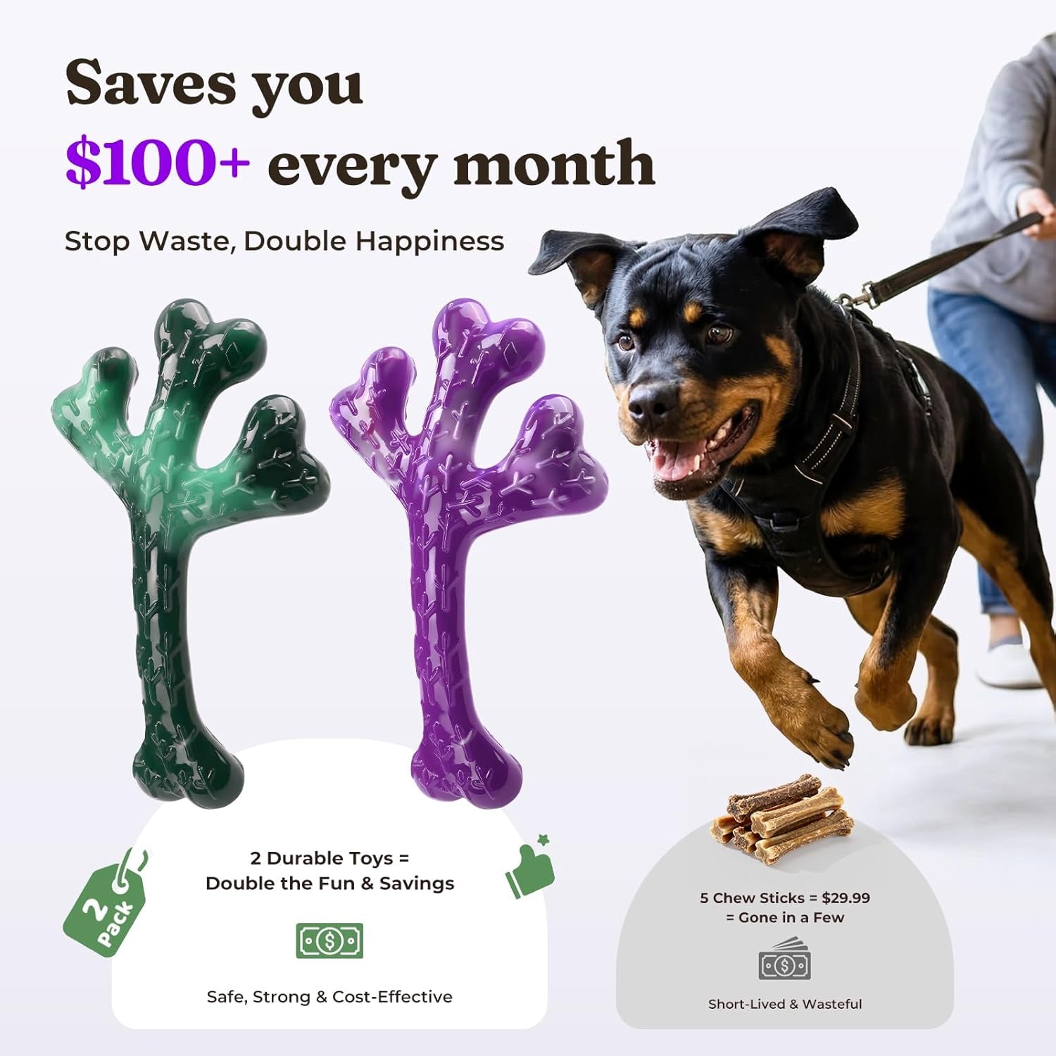 frienhund-2-pack-indestructible-dog-chew-toys-for-aggressive-chewers-textured-cactus-with-grooves-for-peanut-butter-yogurt-beef-nylon-bones-for-large-dogs-20-90-lbs-easy-chew-long-lasting