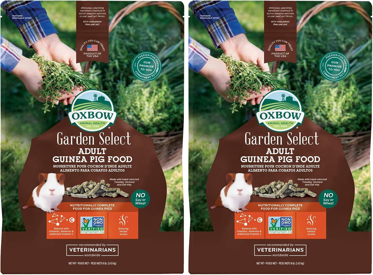 oxbow-garden-select-adult-guinea-pig-food-pellets-with-vitamin-c-8-lb-non-gmo-adult-guinea-pig-pellets-with-timothy-orchard-and-oat-hay-vitamins-and-minerals-high-fiber-made-in-usa
