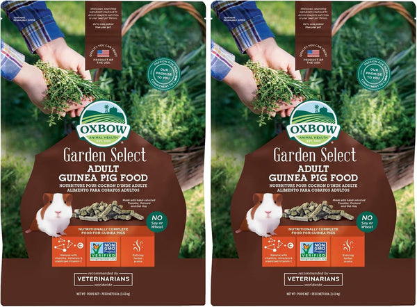 Oxbow Garden Select Adult Guinea Pig Food, Pellets with Vitamin C, 8 Lb | Non-Gmo, Adult Guinea Pig Pellets, with Timothy, Orchard and Oat Hay, Vitamins and Minerals, High Fiber, Made in USA9