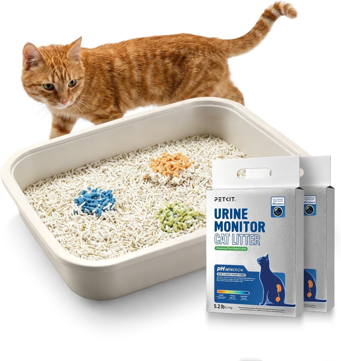 petkit-tofu-cat-litter-clumping-flushable-urine-ph-detection-tofu-litter-100-natural-ingredients-plant-cat-litter-dust-free-low-tracking-and-odor-control