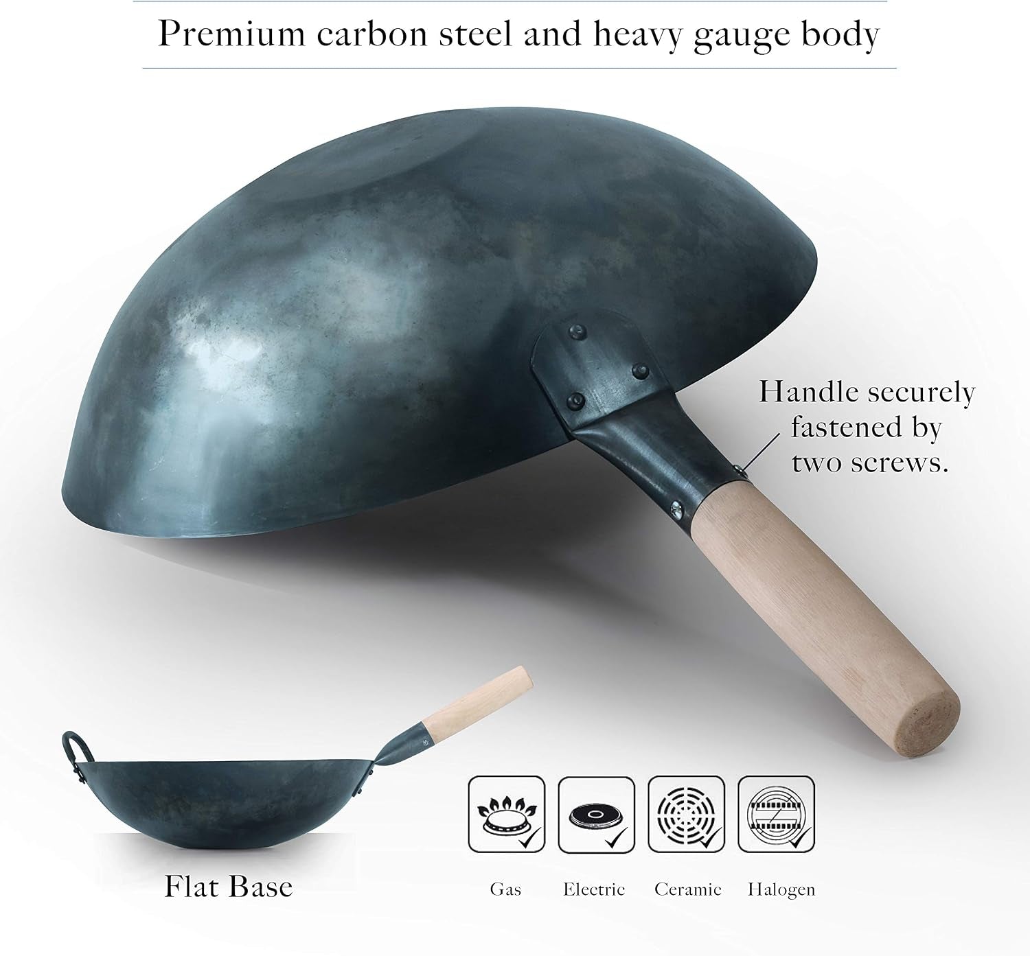 pre-seasoned-blue-carbon-steel-flat-bottom-wok-14-inch-chinese-pow-wok-traditionally-hand-hammered-woks-and-stir-fry-pans