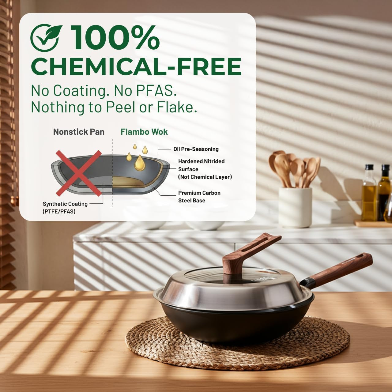 ultralight-12-6-carbon-steel-wok-with-lid-naturally-nonstick-carbon-steel-pan-zero-chemical-wok-pan-works-on-gas-induction-nitrided-finish-for-stir-fry-sauteing-and-more