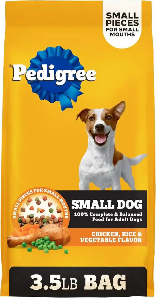 Pedigree Small Dogs Dry Dog Food, Roasted Chicken and Vegetable, 14 Lb | 36 Vitamins, Minerals & Amino Acids, Omega-6 & Zinc for Skin and Coat, Natural Fibers for Digestion, Supports Immune Health11