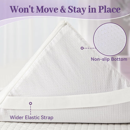 2 Inch Gel Memory Foam Mattress Topper Twin XL Size/Twin Extra Long, Ventilated High Density Pad for Back Pain, Bed Topper with Removable Soft Cover, Certipur-Us Certified6