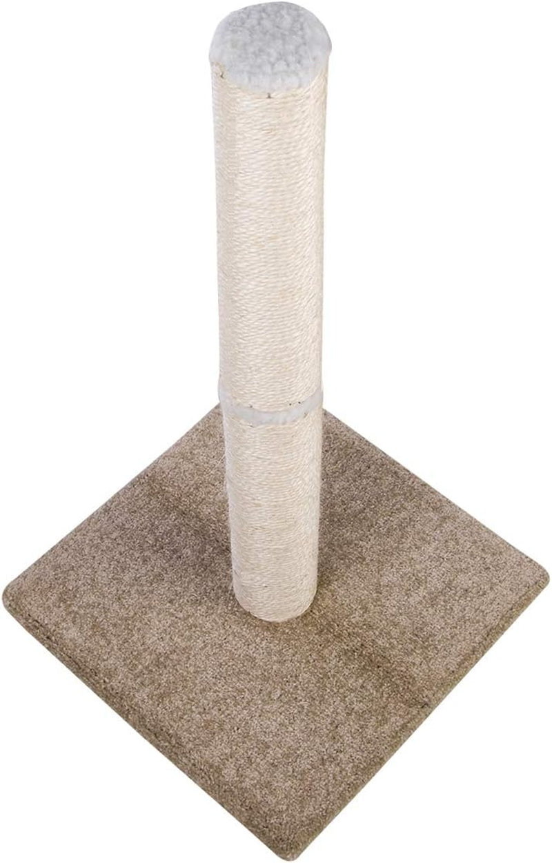 cat-scratching-post-carpet-tall-big-sisal-rope-cat-scratch-pole-for-cats-and-kittens-stable-carpeted-heavy-base-beige-yellow