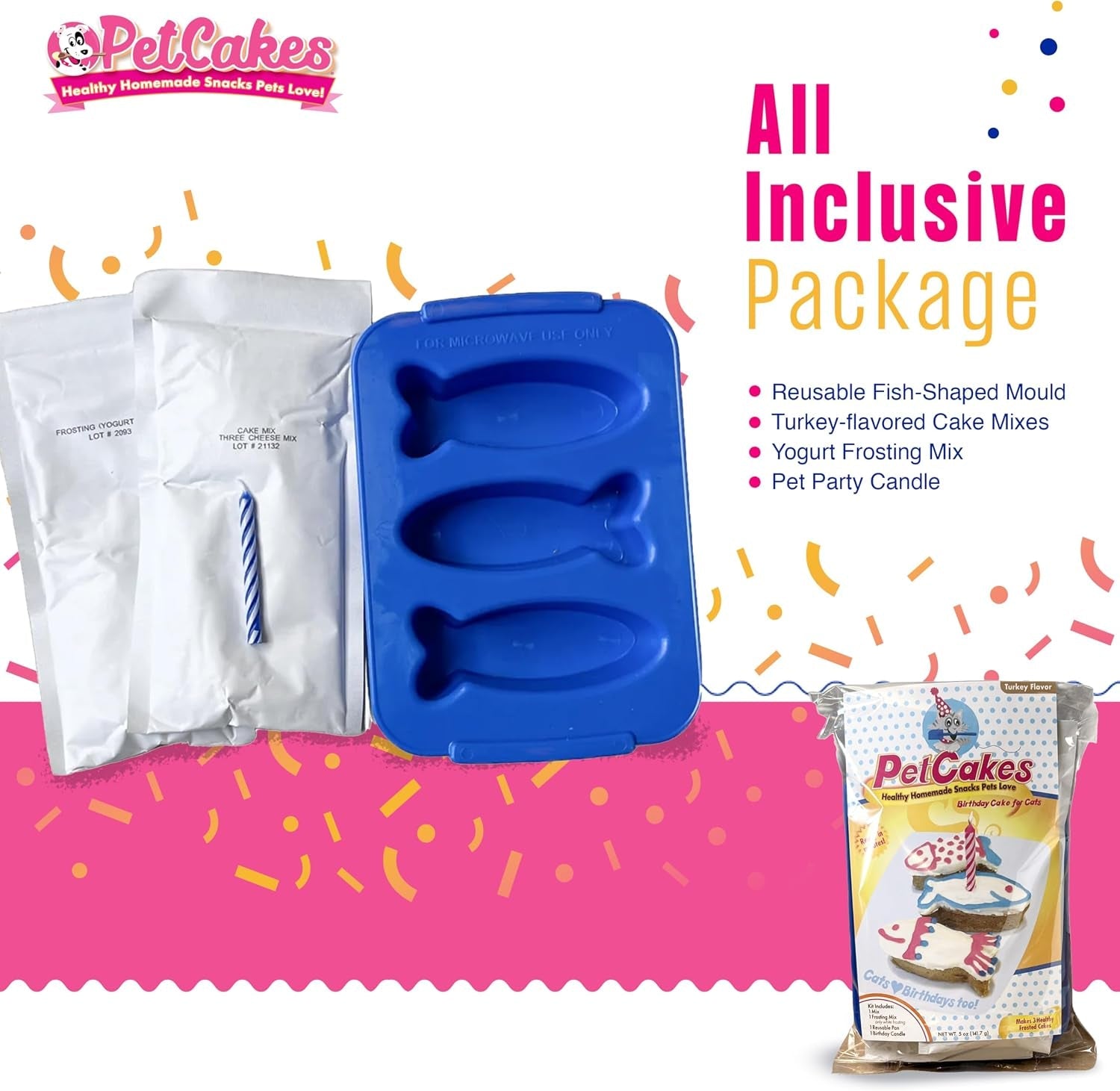 petcakes-cat-birthday-cake-kit-all-natural-treats-kitten-cats-turkey-flavor-cat-food-5-5-oz