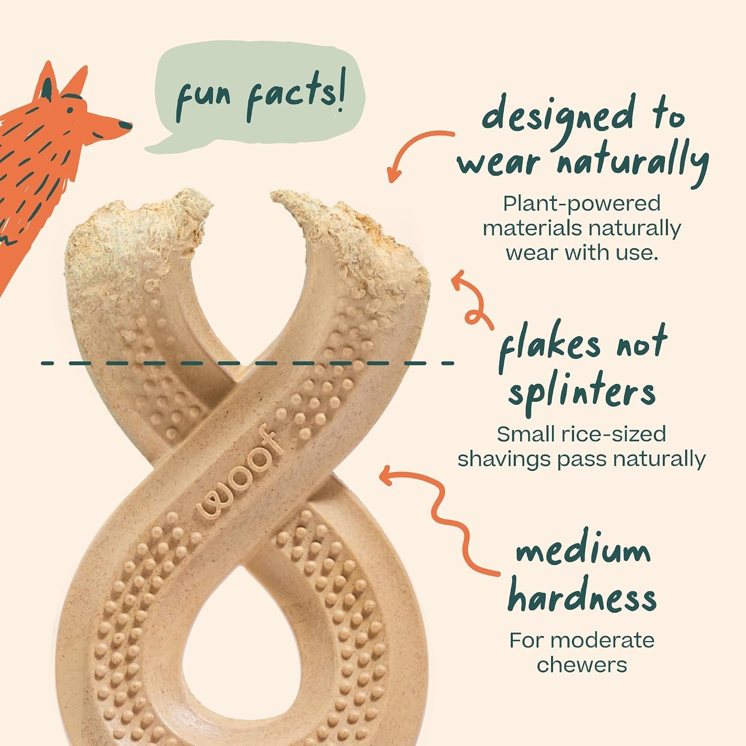woof-honestchew-infinity-dog-chew-toy-for-dogs-under-25-lbs-plant-based-materials-easy-grip-design-splinter-resistant-durable-chew-supports-dental-care