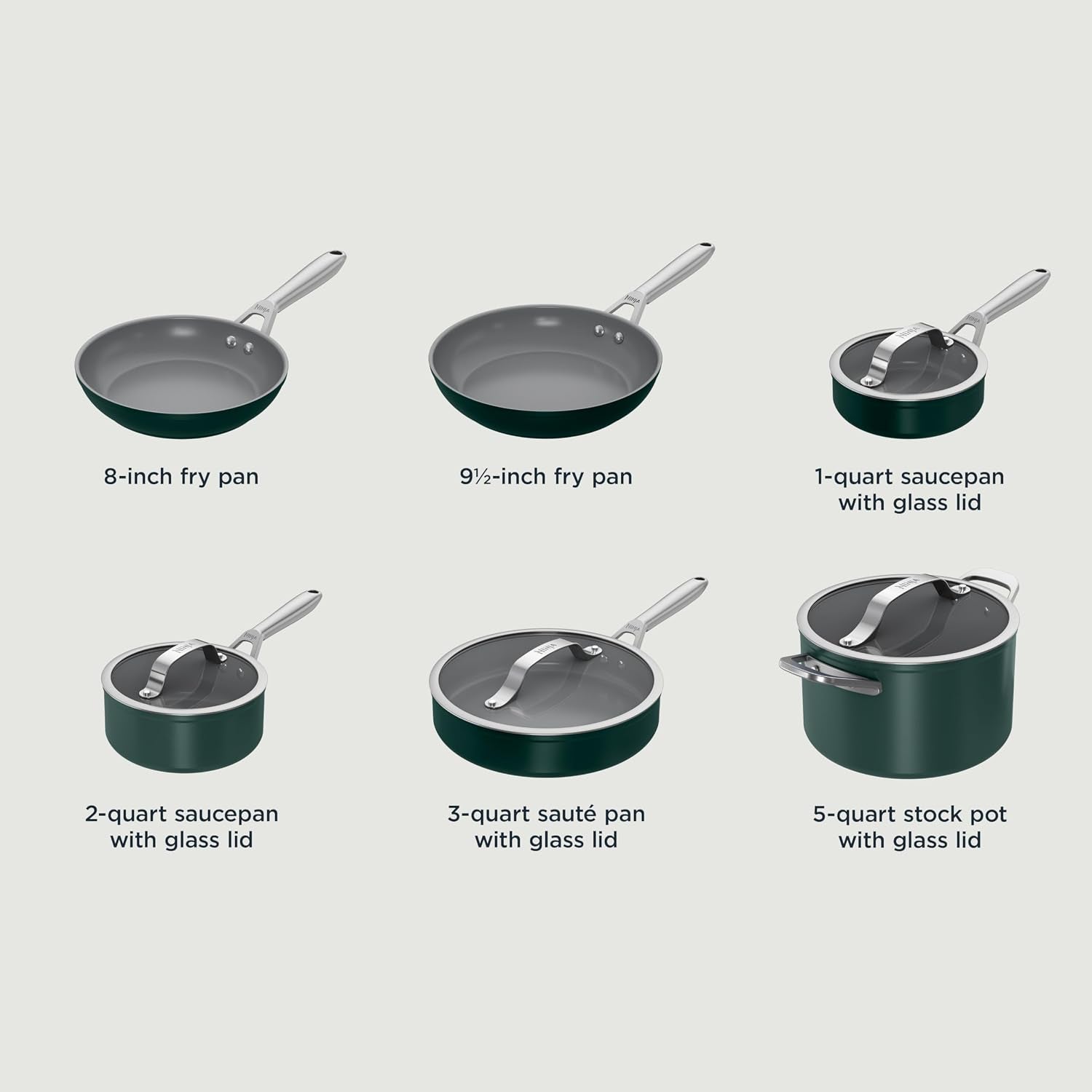 ninja-ceramic-pro-10-piece-cookware-set-nonstick-pots-pans-set-with-glass-lids-nontoxic-ptfe-free-ceramic-coated-oven-safe-all-stovetops-induction-compatible-british-racing-green-cw39010gn