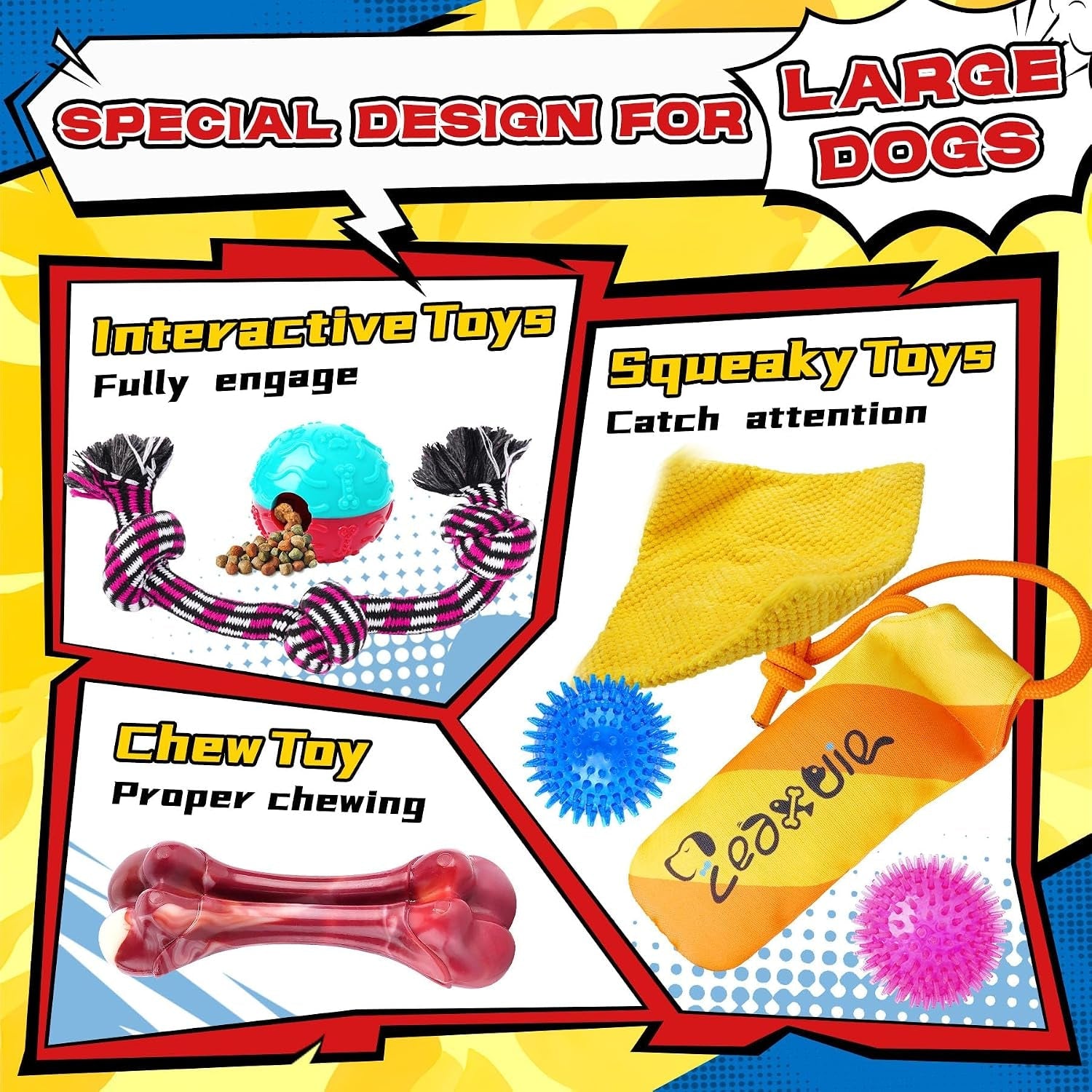 zeaxuie-12-pack-heavy-duty-various-dog-chew-toys-pack-for-aggressive-chewers-includes-large-rope-toy-squeaky-toys-indestructible-chew-bone-for-medium-large-x-large-breeds-dogs