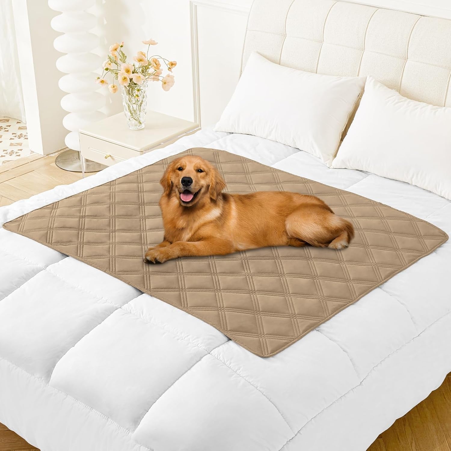 smiry-waterproof-dog-bed-cover-blanket-reversible-pet-blanket-soft-reversible-washable-leakproof-cats-dogs-couch-cover-for-sofa-couch-furniture-30x70-inch