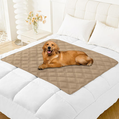 Smiry Waterproof Dog Bed Cover Blanket, Reversible Pet Blanket | Soft Reversible, Washable Leakproof Cats Dogs Couch Cover for Sofa, Couch, Furniture (30X70 Inch)114