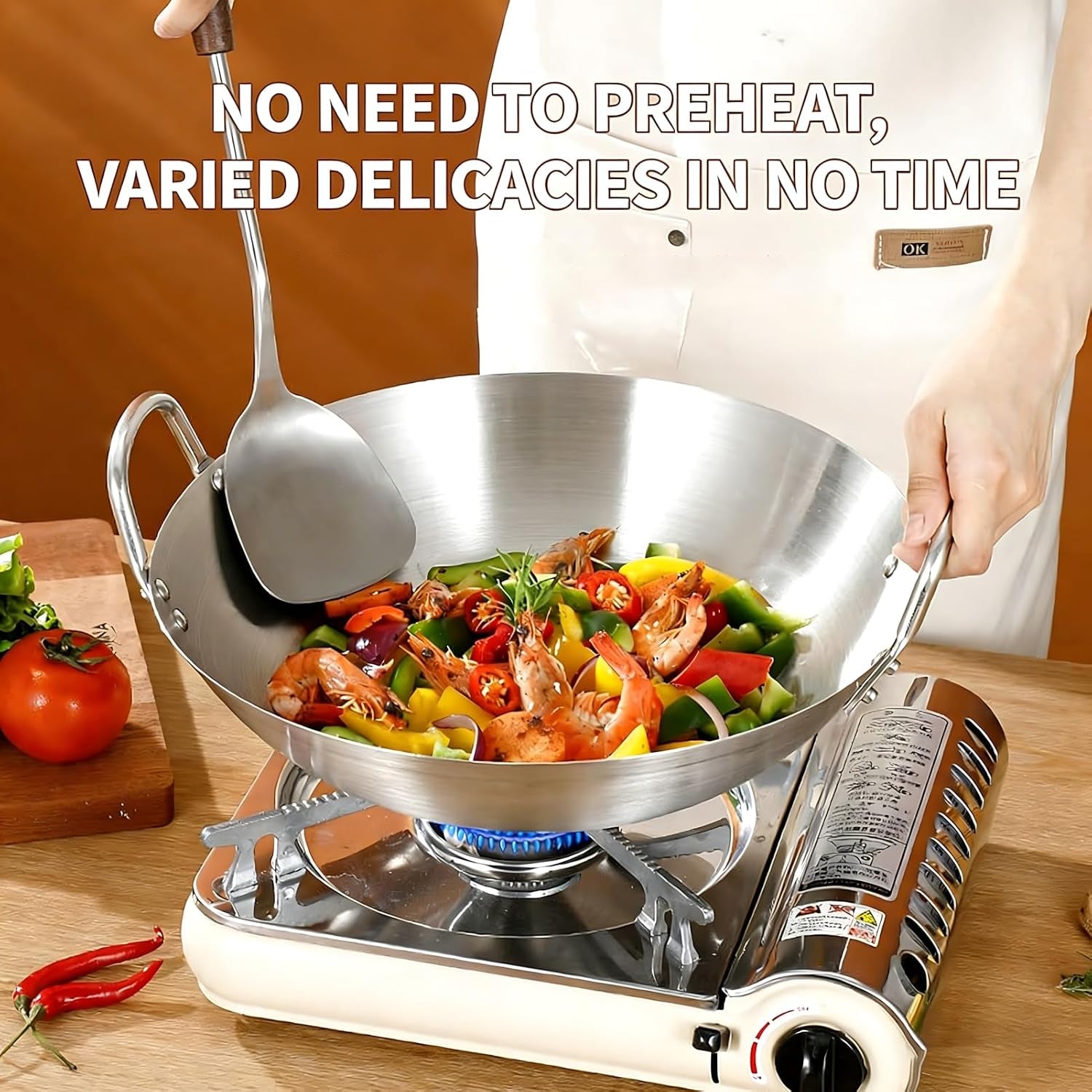 stainless-steel-wok-round-bottom-frying-pan-double-handle-heated-evenly-portable-cookware-traditional-tableware-cooking-pot-wok-for-kitchen-outdoor-38cm