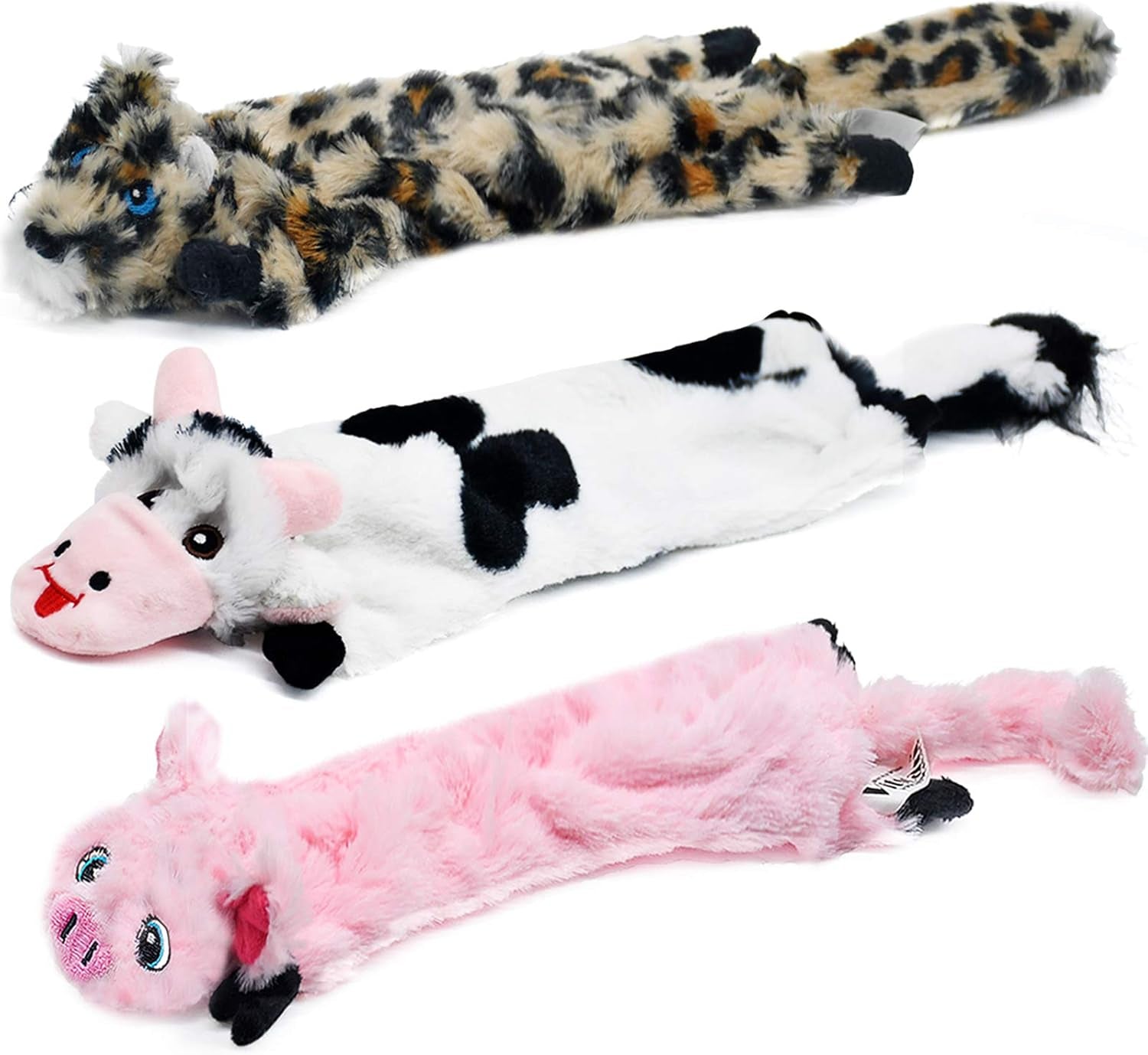 sharlovy-dog-squeaky-toy-no-stuffing-6-pack-dog-toys-crinkle-for-small-puppy-durable-chew-plush-cute-animals-natural-for-teething-pet