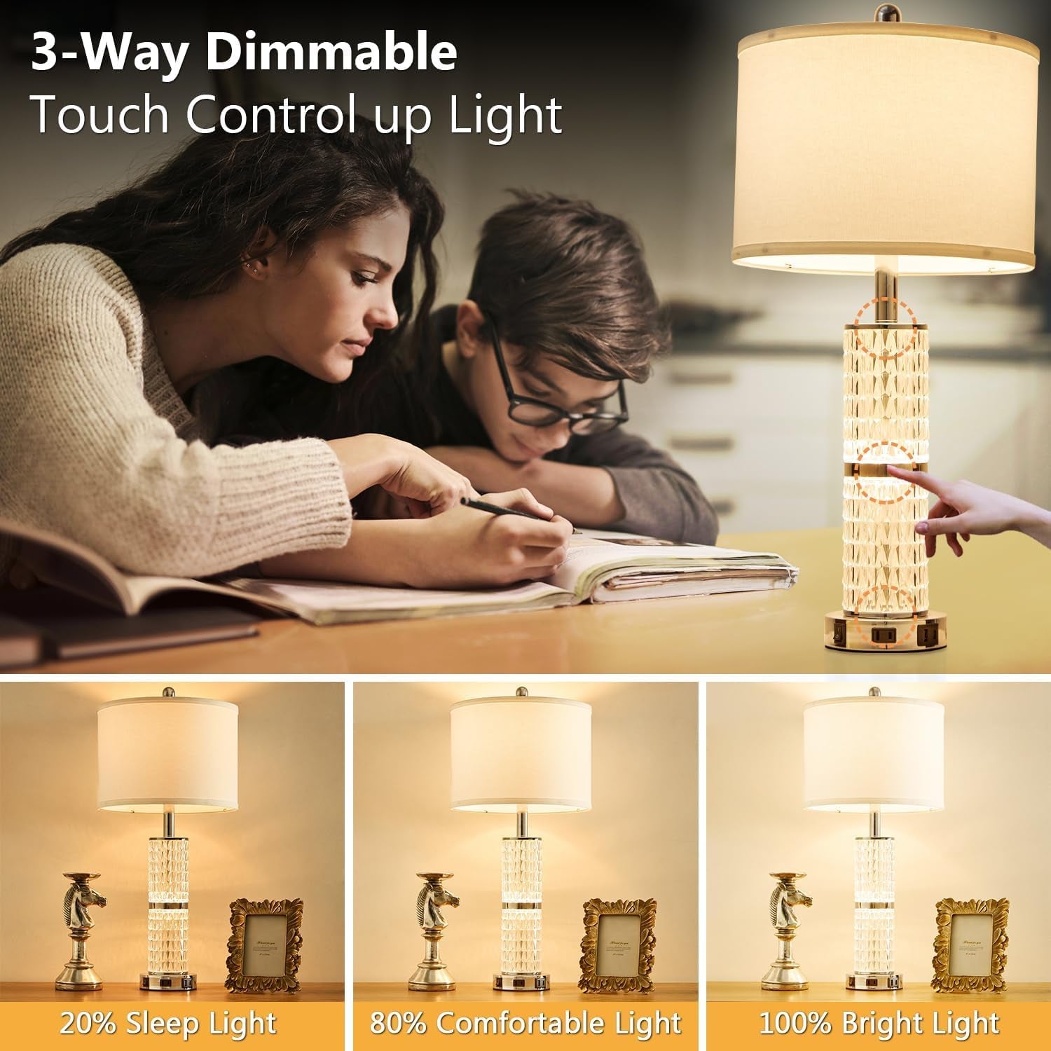 crystal-table-lamps-bedside-for-living-room-bedroom-with-usb-ports-3-way-dimmable-touch-control-night-light-for-nightstand-bedside-lamp-ac-outlets-white-fabric-shade-27in-morden-lamp