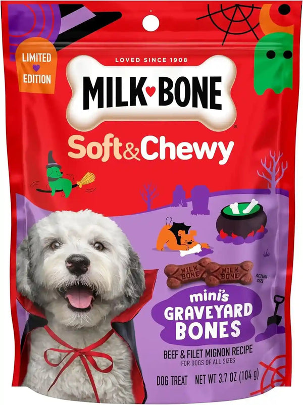 Milk-Bone Marosnacks Small Dog Treats with Real Bone Marrow, 40 Oz. Canister | Dog Treats with 12% Protein18