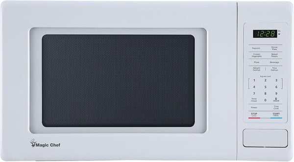 0.9 Cu. Ft. 900 Watt Countertop Microwave in White1