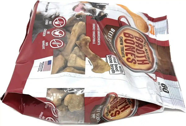 Nylabone Beef Broth Bones for Dogs, 60 Count, 2.6 Lbs5