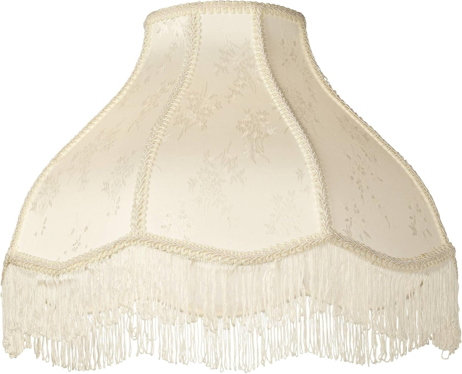 large-cream-scallop-dome-lamp-shades-6x17x12x11-spider-set-of-2-6-top-x-17-bottom-x-11-high-replacement-for-table-floor-lamps-hardback-shade-pre-assembled-floral-harp-finial