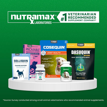 Nutramax Laboratories NARAQUIN™ Dietary Phosphate Binder + Renal Support Supplement for Cats & Dogs, 60 Count8