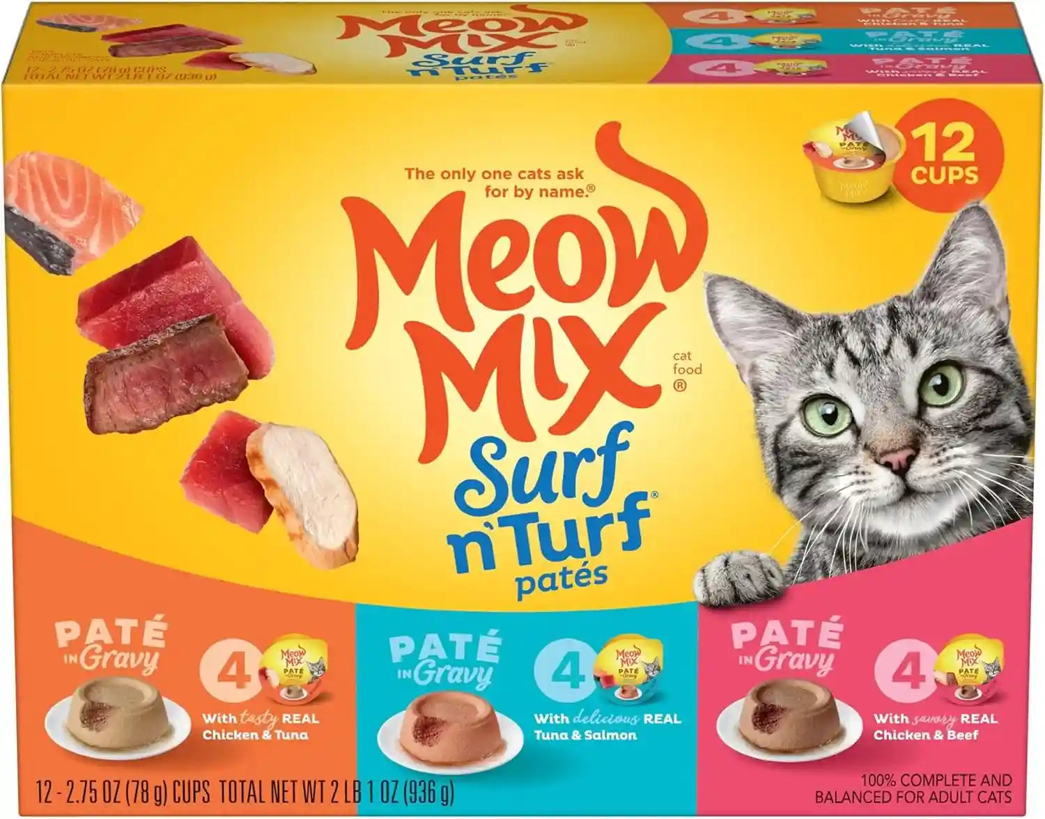 meow-mix-pate-in-gravy-surf-n-turf-pates-variety-pack-wet-cat-food-2-75-oz-cup-12-pack