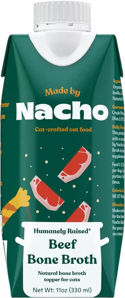 Made by Nacho Bone Broth Cat Food Topper for Hydration and Picky Eaters - Add Protein and Flavor to Your Dry Cat Food – Supports Optimal Nutrition, Digestion, Skin & Coat, 11 Oz. Turkey7