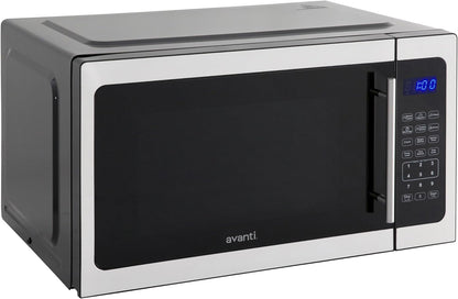 1.5 Cu. Ft. Countertop Microwave Oven, 1000 Watts, Stainless Steel, One-Touch Presets, Speed Defrost, Child Lock, Ideal for Apartments, Dorms & Rvs, 1.5 Cu.Ft., Stainless Steel4